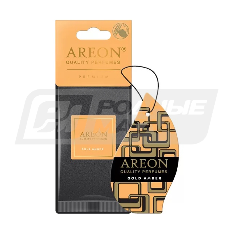 AREON Premium Gold Amber (Золотой янтарь), 1шт DP04